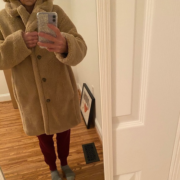 the gap teddy bear coat